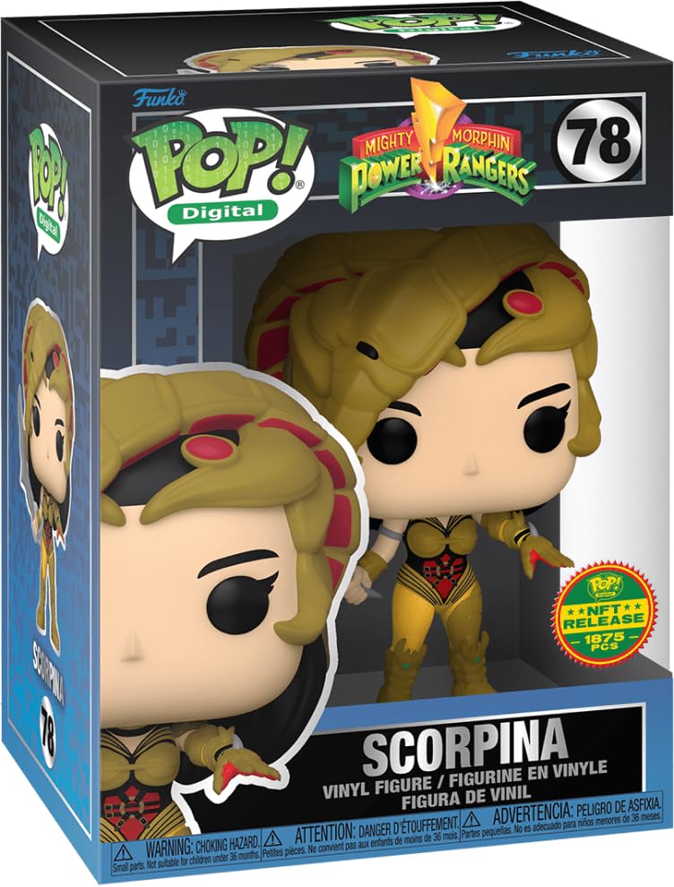 その他 POP TOYS 1/6 GIRL CLAN SERIES RANGER Funko POP! Digital Power Ranger Scorpina NFT Release Exclusive